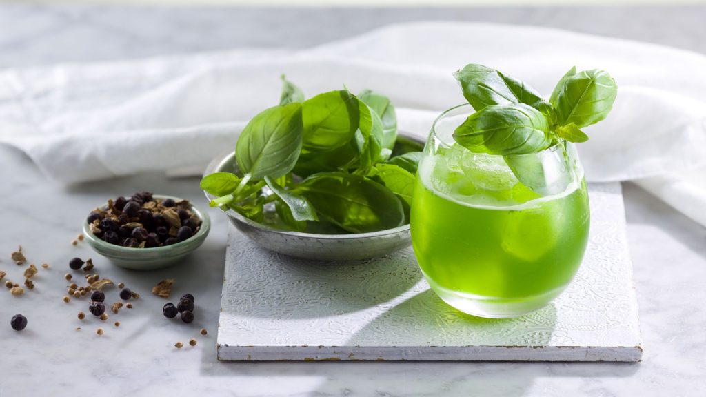 Vodka Basil Smash