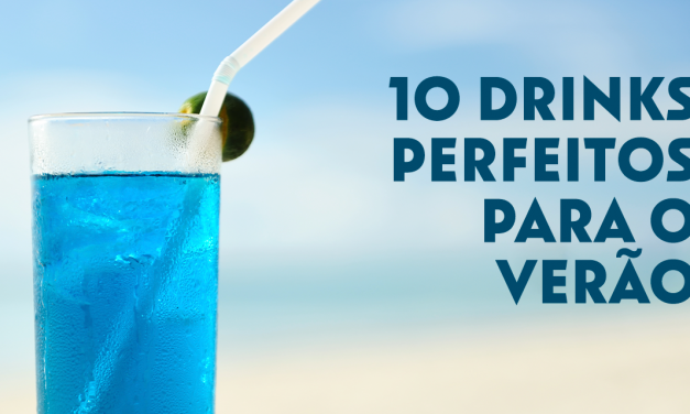 10 receitas perfeitas de drinks para o verão